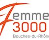 Logo of the association Femmes 3000 Bouches-du-Rhône